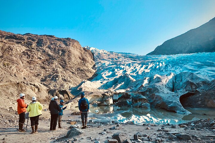 Exploring the glacier terminus